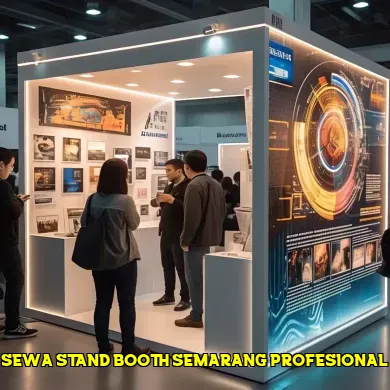 sewa stand booth semarang profesional